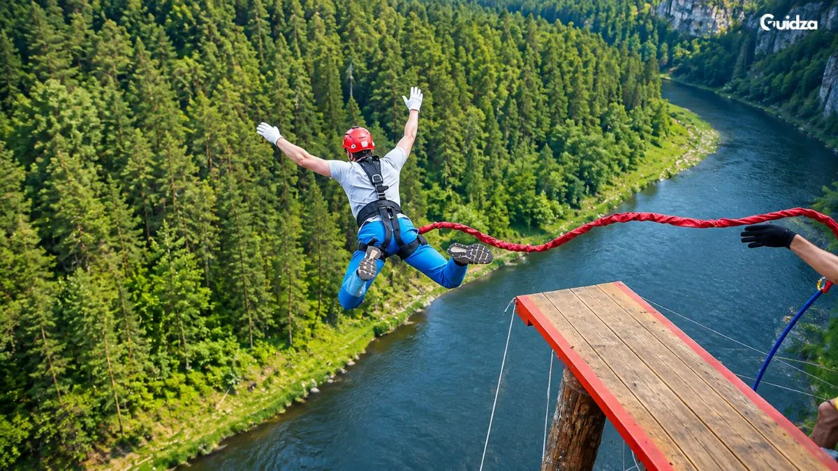 Bungee jumping in rishikesh